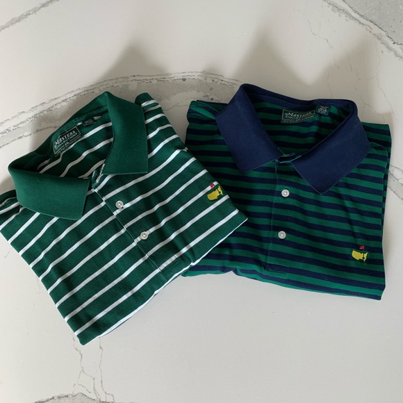 Masters Collection Striped Cotton Golf Polo XXL - Picture 6 of 9